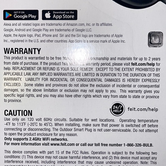 ❤️NEW!!❤️2 Feit Electric Smart Plugs Outlet Plugs. - Picture 16 of 17